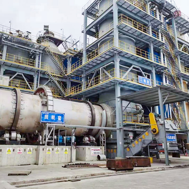 Solid (Mapanganib) Basura Rotary Kiln